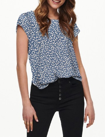 
						Bluza Only, albastru