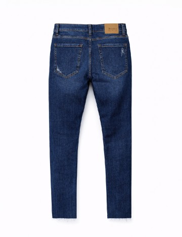 Blugi Bershka, albastru