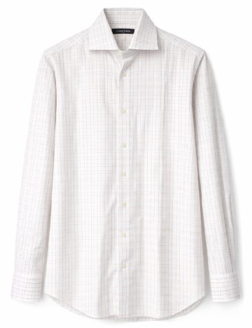 Camasa Zara, ecru/rosu