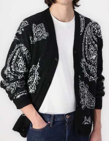 Cardigan Jack&Jones, negru