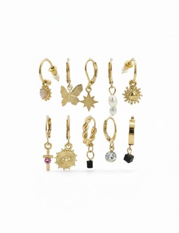 
						Set Cercei Trendz, auriu