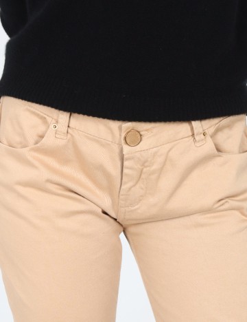 Pantaloni Zara, maro