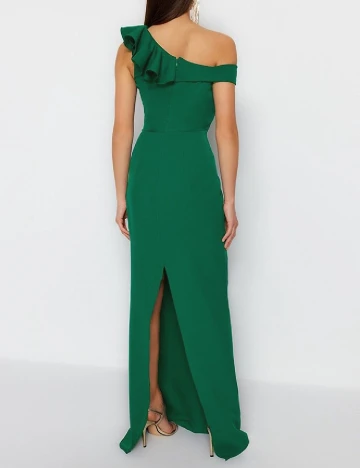 Rochie lunga TRENDYOL, verde