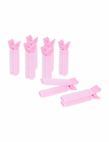 Set bigudiuri 8 bucati Dayes, roz