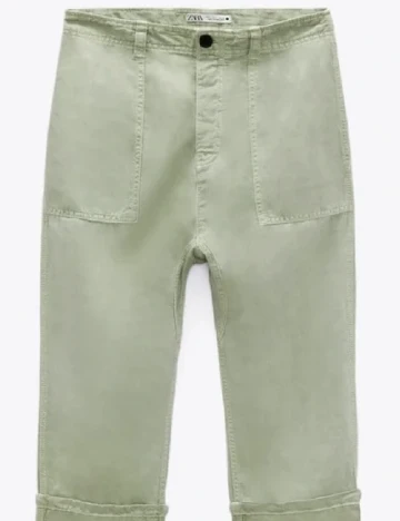 Pantaloni Zara, verde