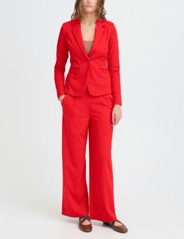 
						Pantaloni Ichi, rosu