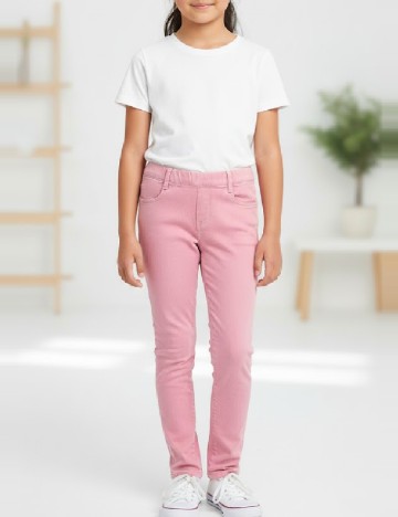 
						Pantaloni Zara, roz