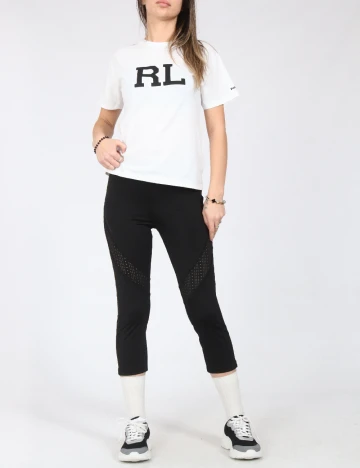 Colanti trei sferturi Bershka, negru