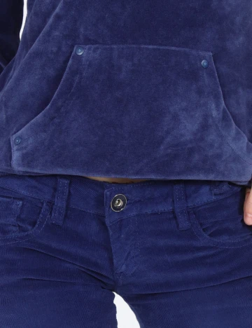 Pantaloni Zara, bleumarin