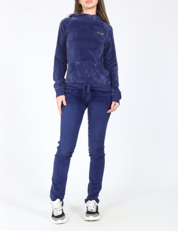 Pantaloni Zara, bleumarin