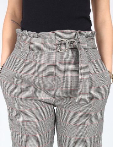 Pantaloni Bershka, gri