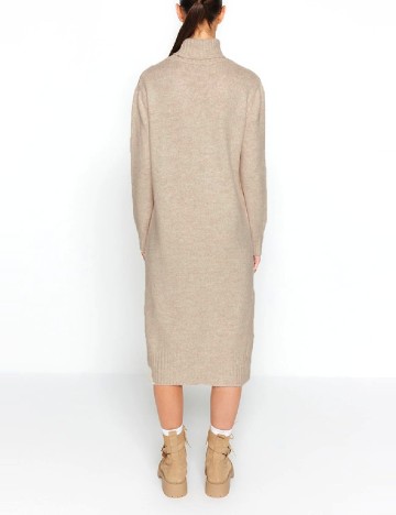 Rochie medie TRENDYOL, bej