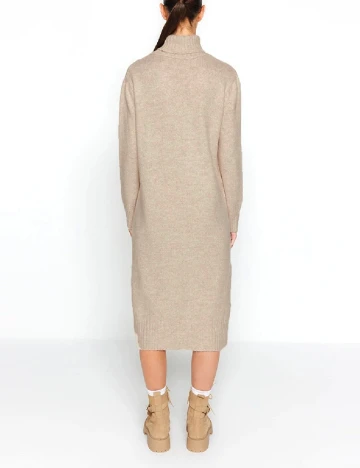 Rochie medie TRENDYOL, bej