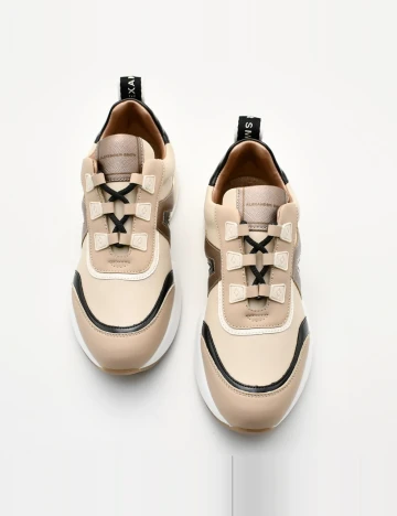 Adidasi Alexander Smith, crem