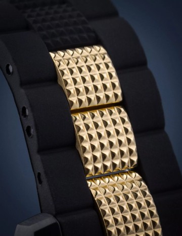 Ceas Hurricane Philipp Plein, auriu/negru