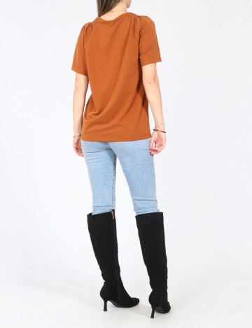 Bluza Minus, caramiziu