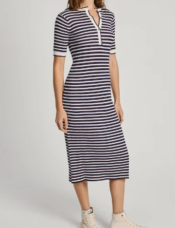 Rochie medie Pepe Jeans, mix culori