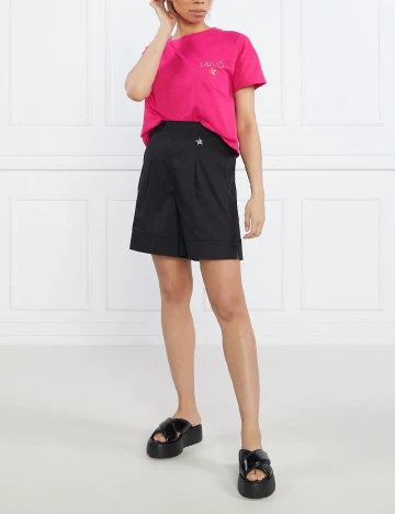 Pantaloni scurti Liu Jo, negru
