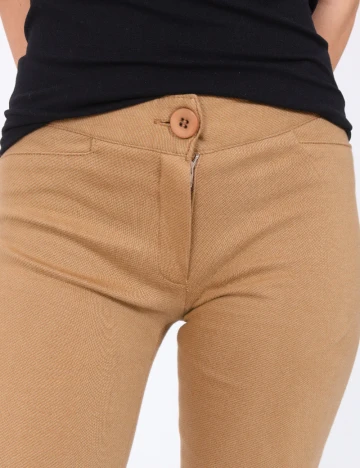 Pantaloni Zara, maro