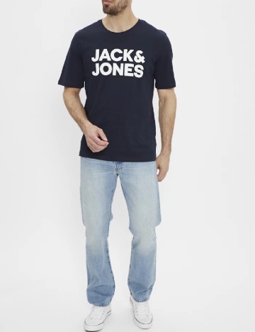 
						Tricou Jack&Jones, bleumarin