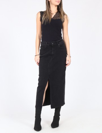 
						Fusta Answear LAB, negru