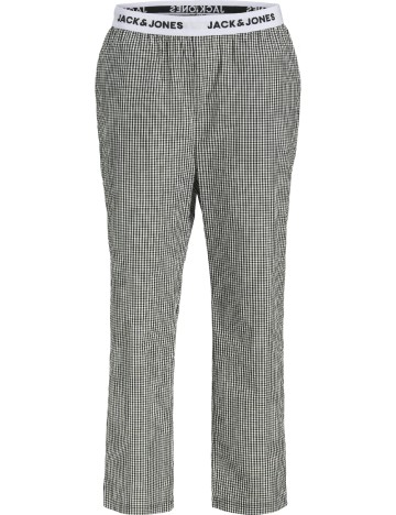 Pijama Jack&Jones, alb/negru