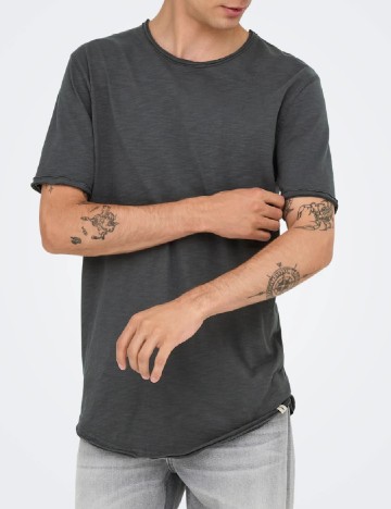 Tricou Jack&Jones, gri