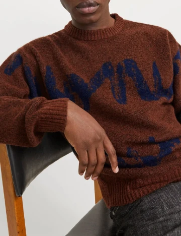 Pulover Jack&Jones, maro