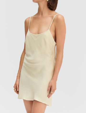 Rochie scurta Saint Body, crem