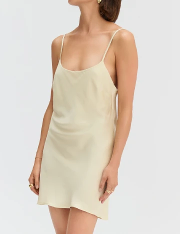 Rochie scurta Saint Body, crem