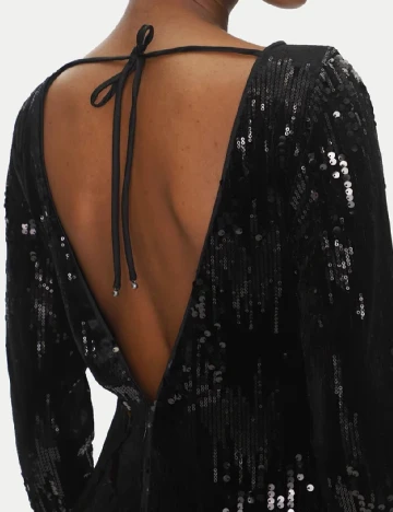 Rochie lunga Pepe Jeans, negru