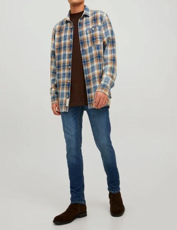
						Blugi Jack&Jones, albastru