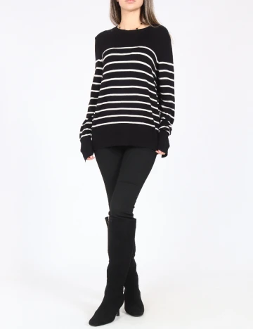 Bluza C&A, negru/alb