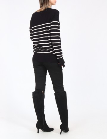 Bluza C&A, negru/alb