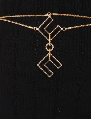 Rochie medie Elisabetta Franchi, negru