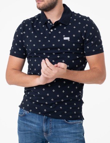 
						Tricou Guess, bleumarin