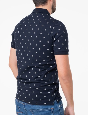 Tricou Guess, bleumarin