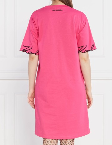 Rochie scurta KARL LAGERFELD, roz