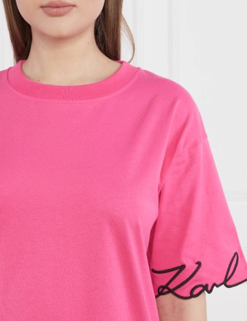 Rochie scurta KARL LAGERFELD, roz