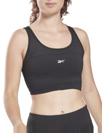 
						Bustiera Reebok, negru