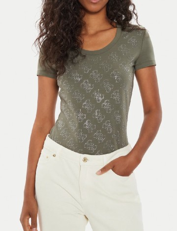 
						Tricou Guess, verde