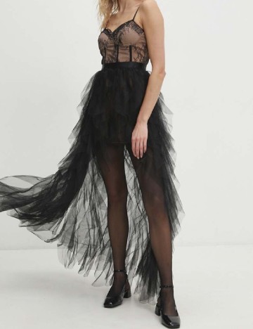 Rochie lunga Answear LAB, negru