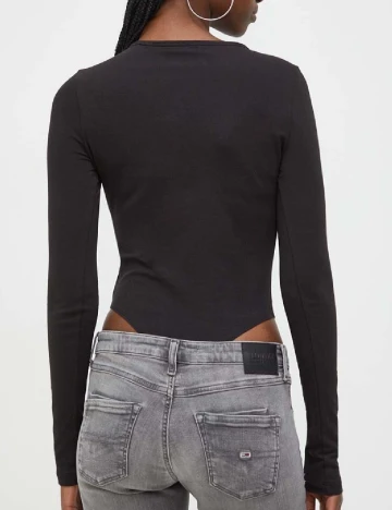 Body Tommy Jeans, negru