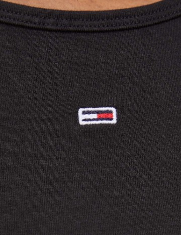 Body Tommy Jeans, negru