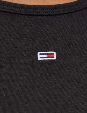 Body Tommy Jeans, negru