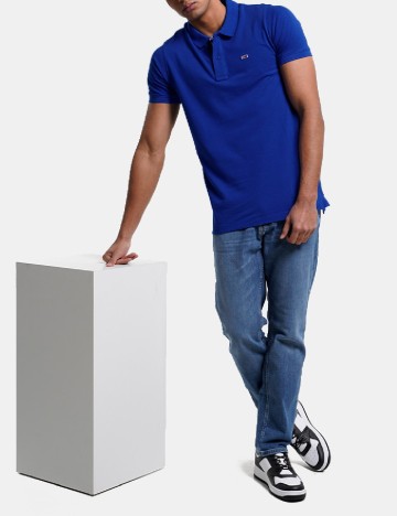 Tricou Tommy Jeans, albastru