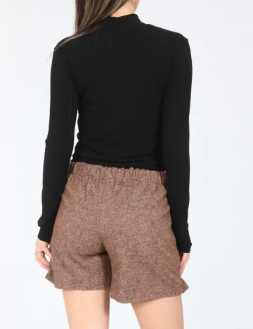 Fusta pantalon Zara, maro