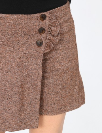 Fusta pantalon Zara, maro