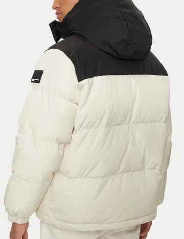 Geaca Karl Lagerfeld Jeans, ecru