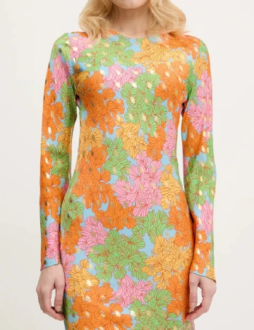 Rochie lunga Never Fully Dressed, floral